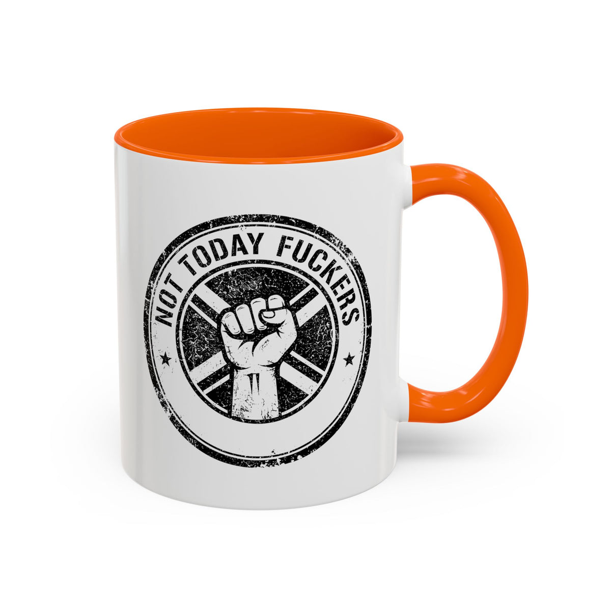 Not Today F*ckers Mug / Funny Motivational Coffee Mug / Sarcastic Morning Mug 11oz/15oz
