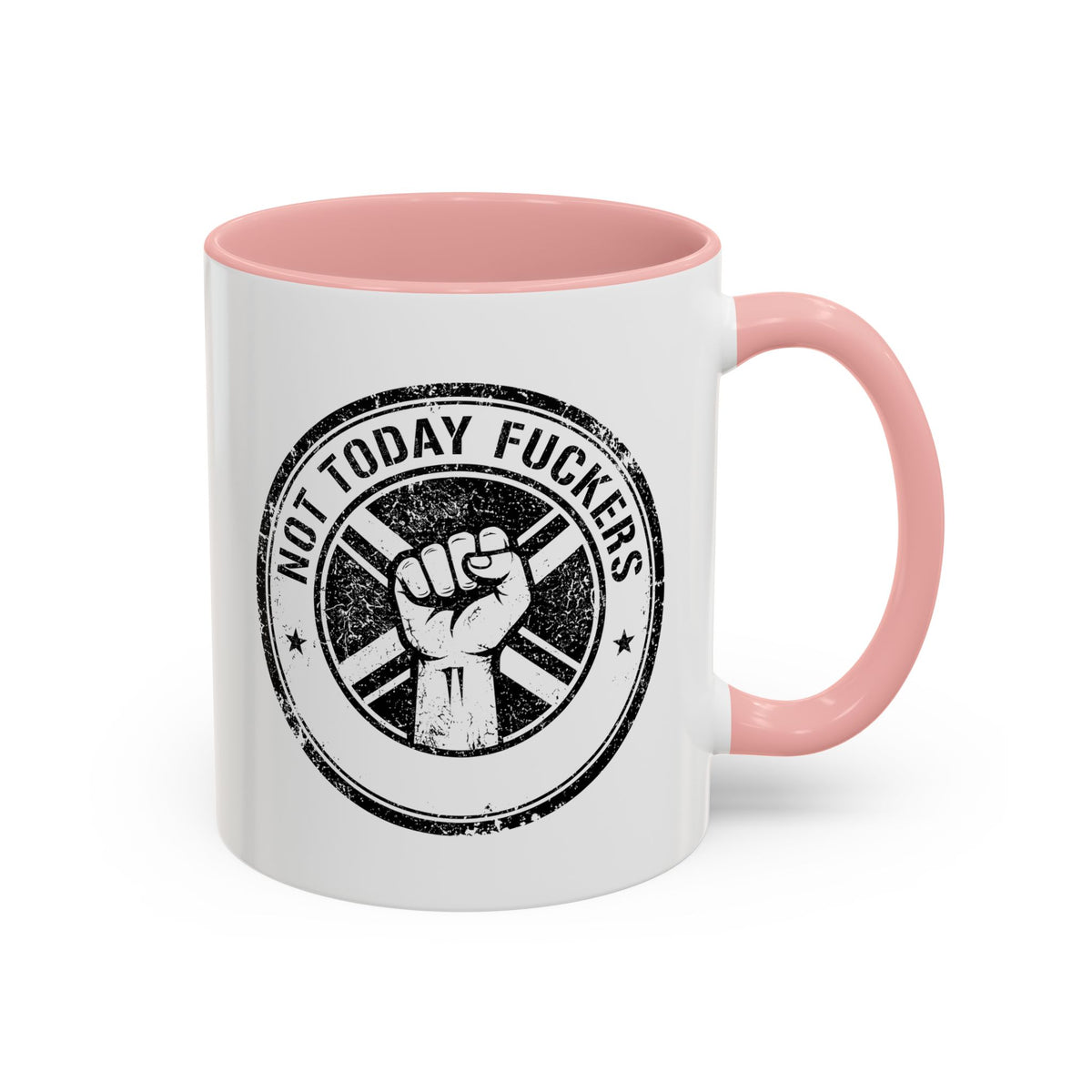 Not Today F*ckers Mug / Funny Motivational Coffee Mug / Sarcastic Morning Mug 11oz/15oz