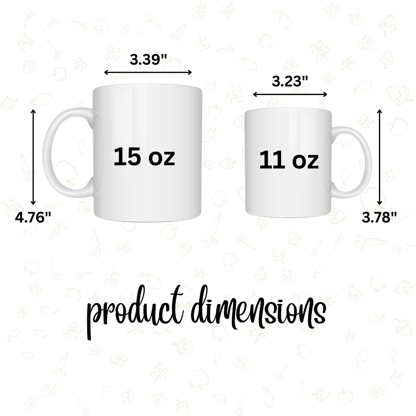 Teacher's Daily Dose of Inspiration Mug | Teacher Gift | Back to School Coffee Cup | Floral Apple Teacher Appreciation | 11oz/15oz